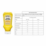 Heinz Yellow Mustard 220ml and Ingredients info