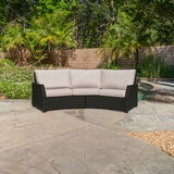 Pacific Casual Northgate Barcalounger 7 Piece Deep Seating Patio Set with Reclining Arm Chairs