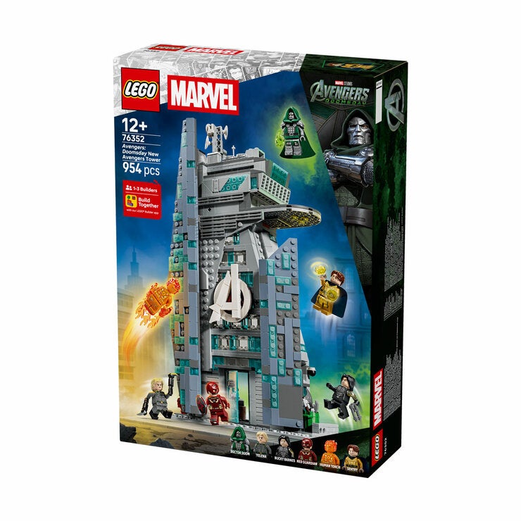 LEGO Super Heroes Avengers: Doomsday New Avengers Tower - Model 76352 (12+ Years)