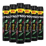 Lynx Africa Bodyspray, 6 x 300ml