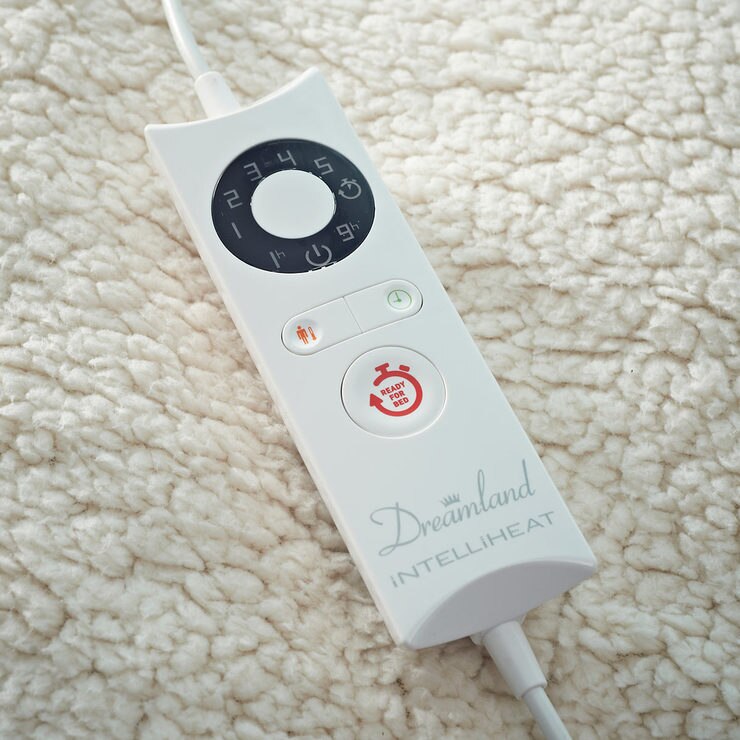 Dreamland Intelliheat Luxury Velvet & Sherpa Heated Overblanket Costco UK