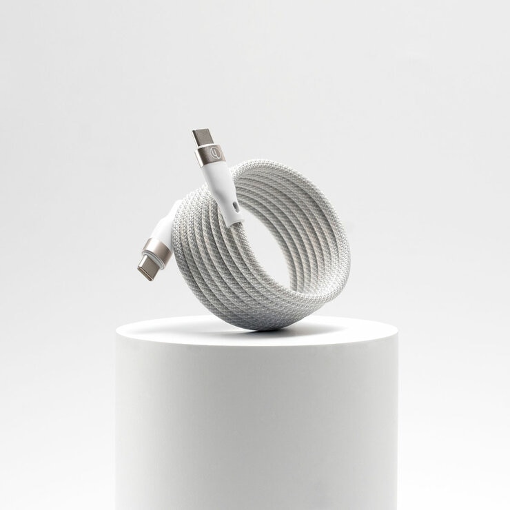 LoopLoop USB-C Cables 2x1.5M / 1x2M, 240W / Supports Data, White