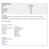 Nutritional Information