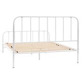 Gallery Loughton Cream Metal Bed Frame, King