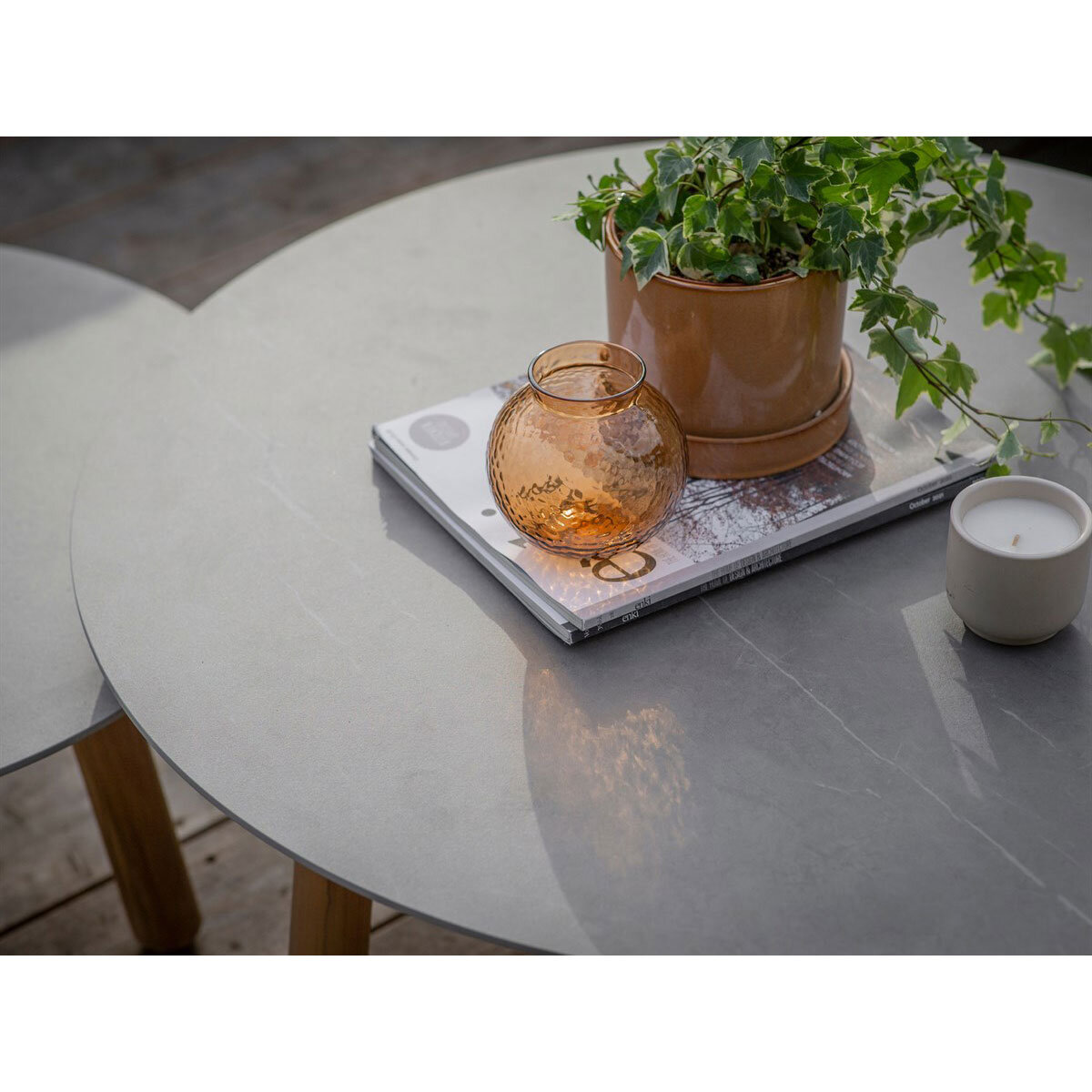 Marble duo coffee tables