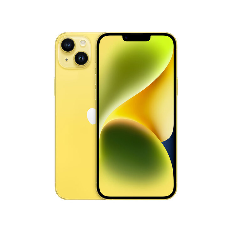 Buy Apple iPhone 14 Plus 128GB Sim Free Mobile Phone in Yellow, MR693ZD/A