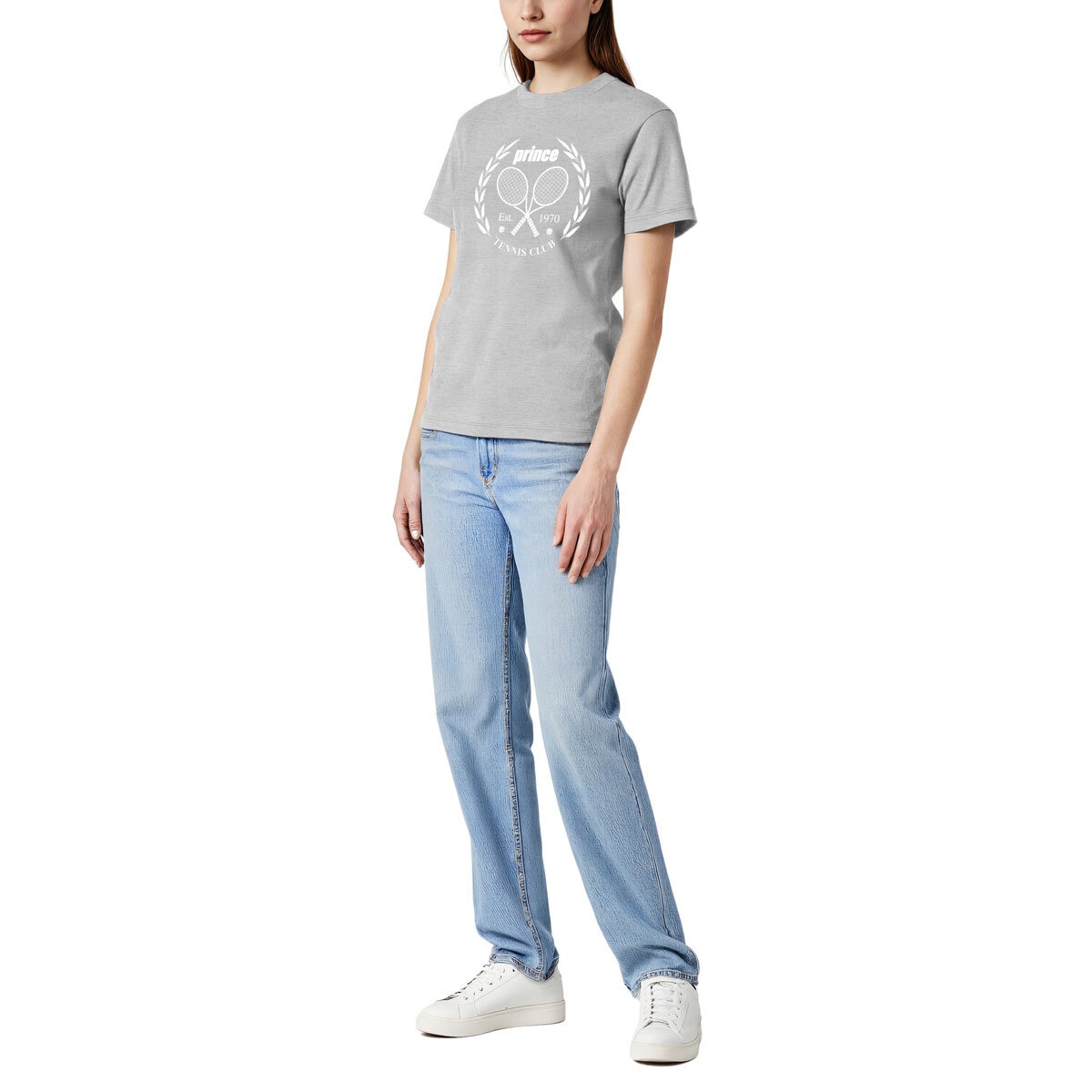 Prince Ladies Tee in Grey