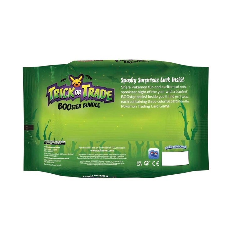 Pokémon Trading Card Game: Trick or Trade BOOster Bundle - 120 Pack (6+ Years) Pokémon Trading Card Game: Trick or Trade BOOster Bundle - 120 Pack (6+ Years)