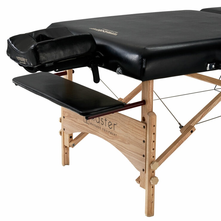 Studio image of the headrest and armrest