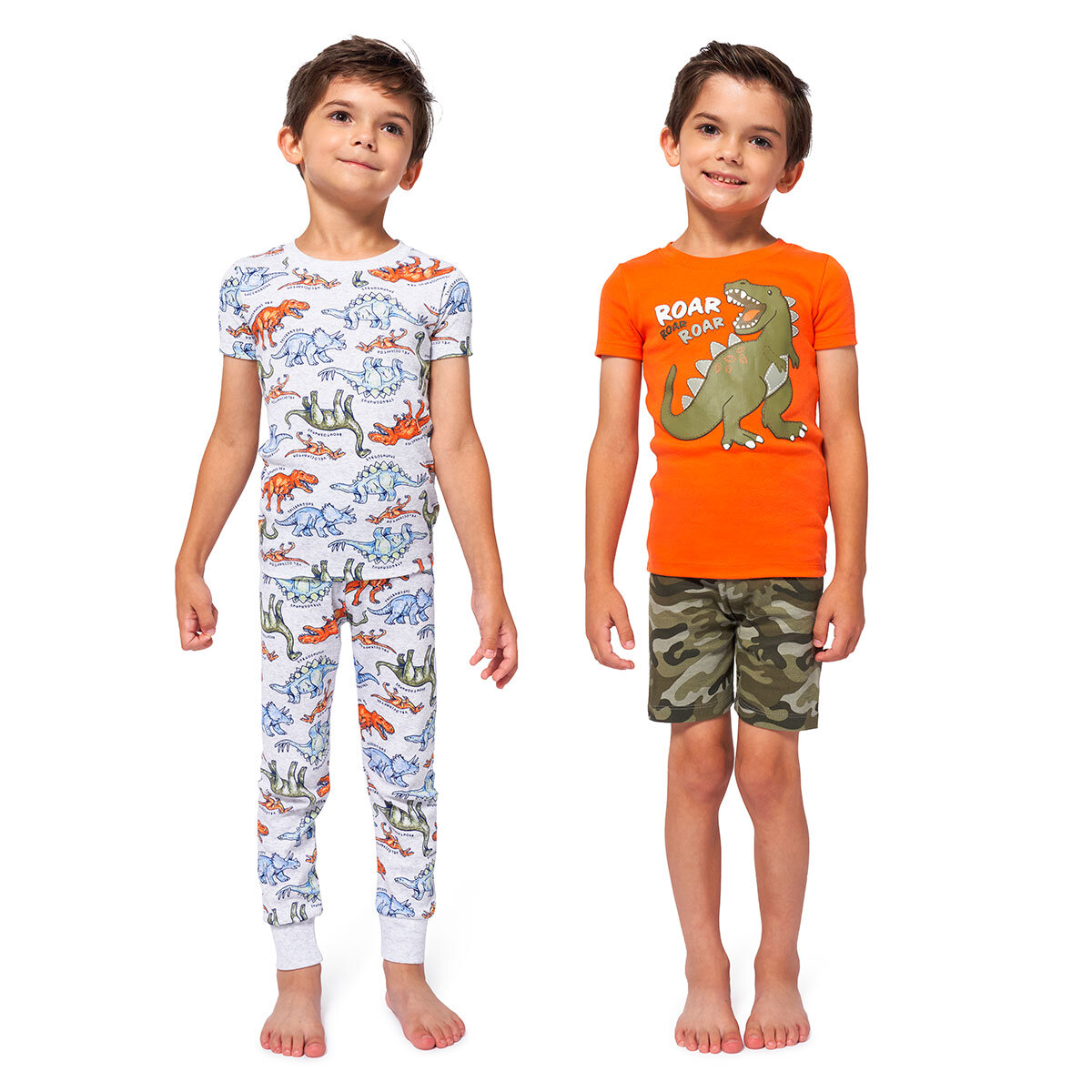 Headquarters Children's 4 Piece Pyjama Set, Dino | Costco UK