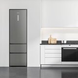 Hisense RM469N4ACDUK Fridge Freezer, D Rated in Stainless Steel