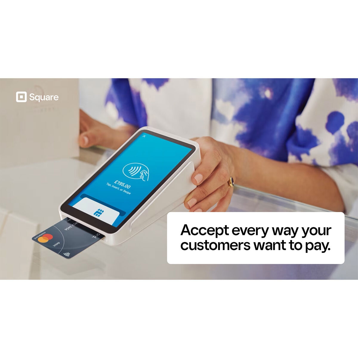 Buy Square All-In-One Payment Terminal & Paper Bundle Machine & Paper Image at costco.co.uk