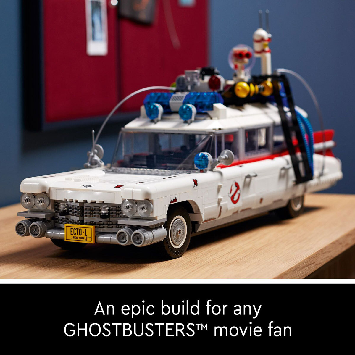Buy LEGO Creator Expert Ghostbusters ECTO-1 Set for Adults 10274 Front & Side Image at Costco.co.uk