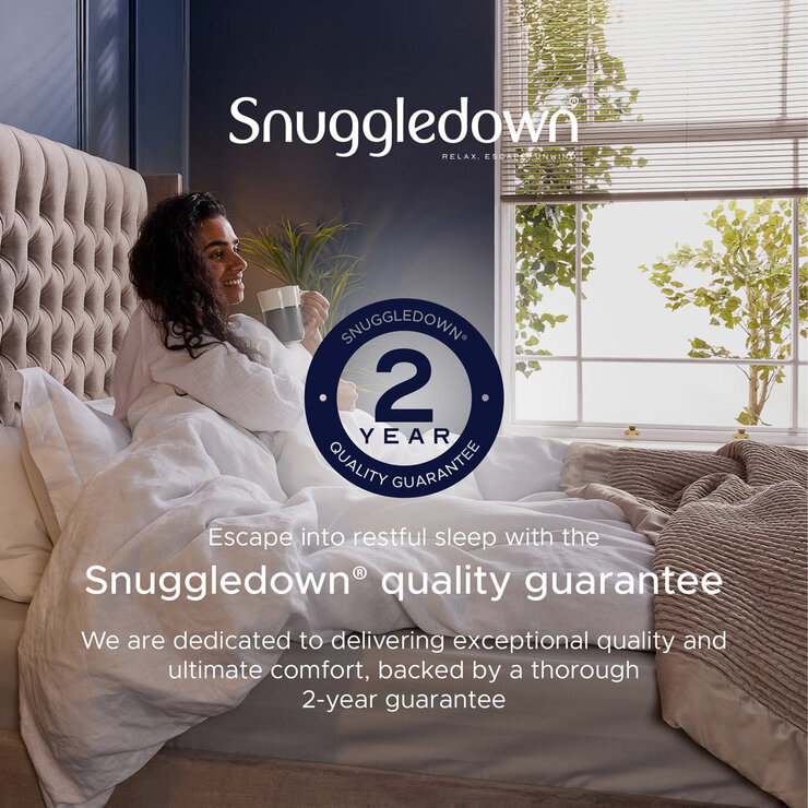 Snuggledown Luxury Side Sleeper Pillow, 2 Pack