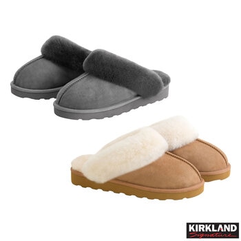 Kirkland Signature Women's Shearling Slippers
