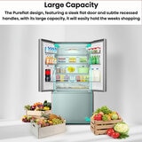 Hisense RF815N4SEFE, French Door Fridge Freezer, E Rated in Black Stainless Steel Hisense RF815N4SEFE, French Door Fridge Freezer, E Rated in Black Stainless Steel