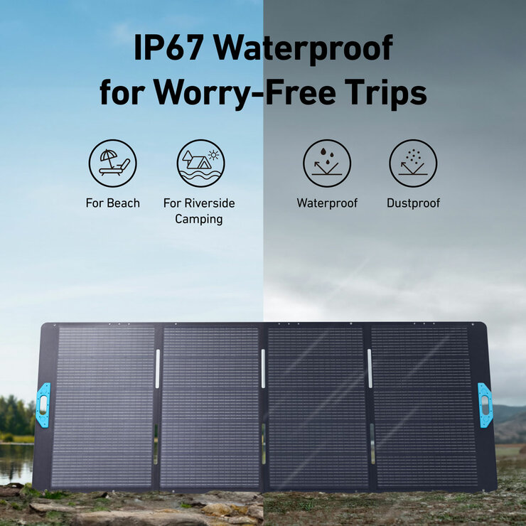 Anker Solix 400W Foldable Solar Panel