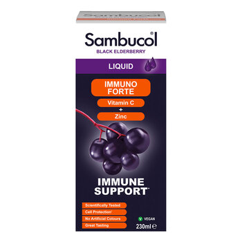 Sambucol Immuno Forte Black Elderberry Liquid, 230ml