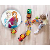 Disney Character Embroidered Round Floor Cushion 66 cm, Frozen