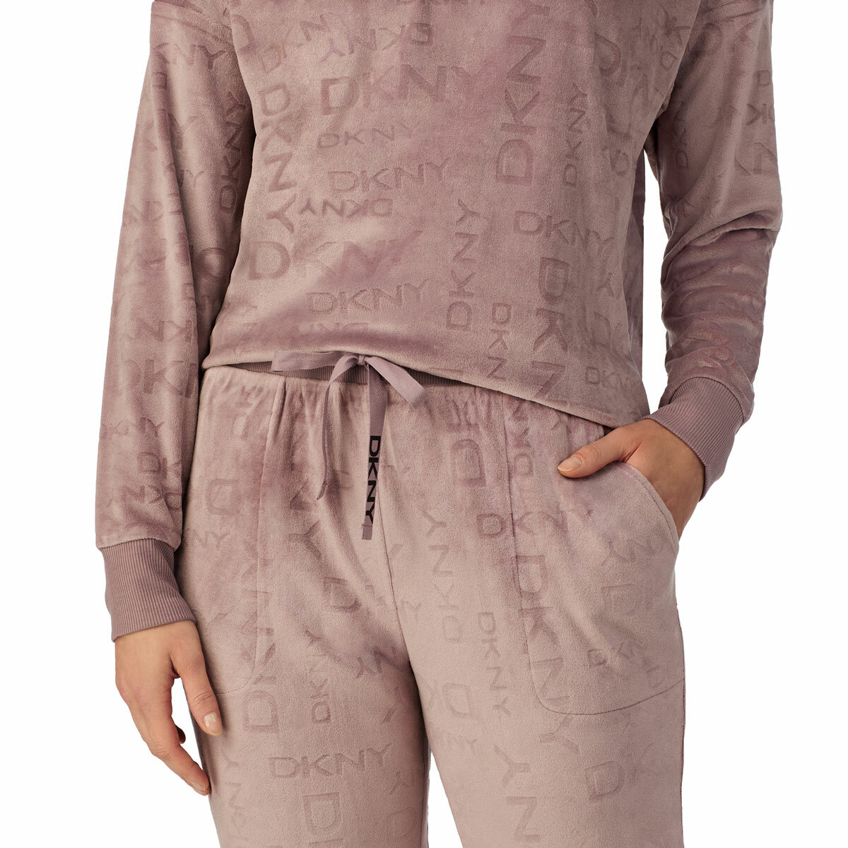 DKNY Velour Lounge Set