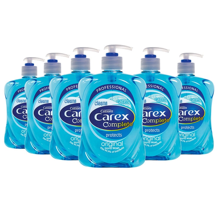 Carex Antibacterial Liquid Original Hand Wash, 6 x 500ml Costco UK