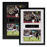 Morgan Rogers Signed Aston Villa Plaque Iconic Frame in 2 Options