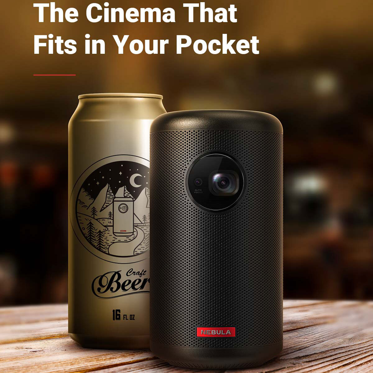 Buy Anker Nebula Capsule II Android Pocket 200 ANSI Lumen Projector at costco.co.uk