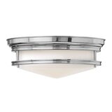 Hadley 3 Light Flush - Chrome