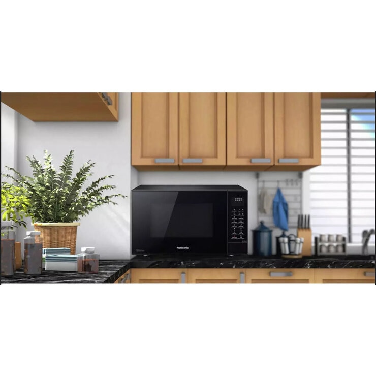 Lifestyle image of panasonic microwave