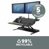 Fellowes Lotus™ Sit-Stand Workstation Fellowes Lotus™ Sit-Stand Workstation