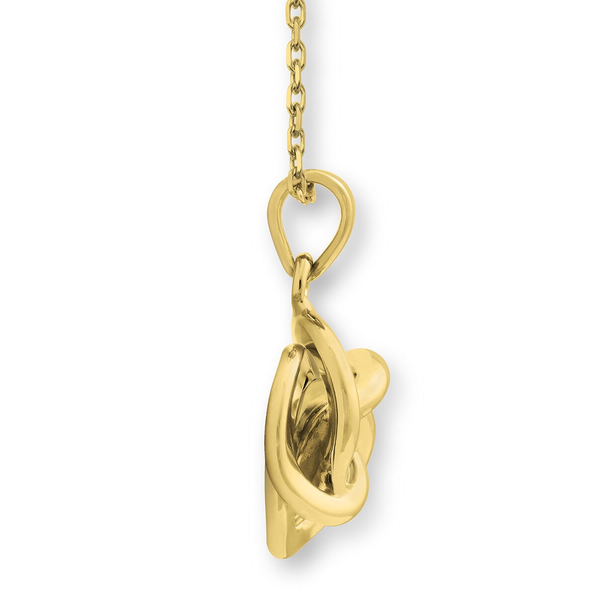 14ct Yellow Gold Love Knot Pendant