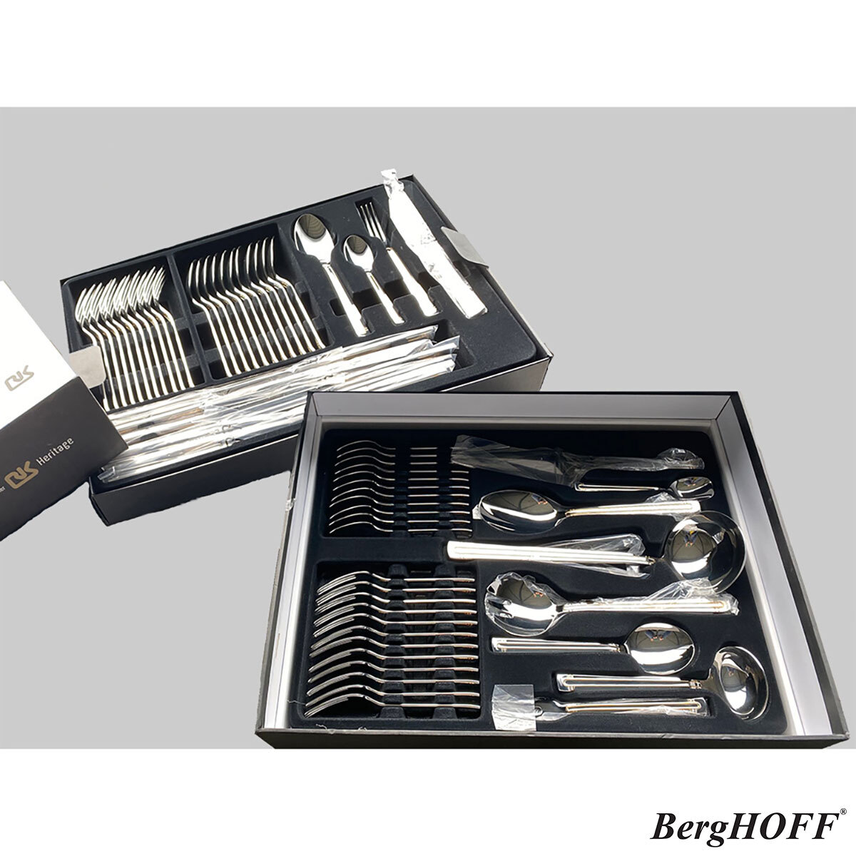 BergHOFF Essentials Heritage Stainless Steel Cutlery Set, 72 Piece