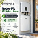 Fresh Solar Retro Fit EP5 Battery System, 5.18kW Fresh Solar Retro Fit EP5 Battery System, 5.18kW