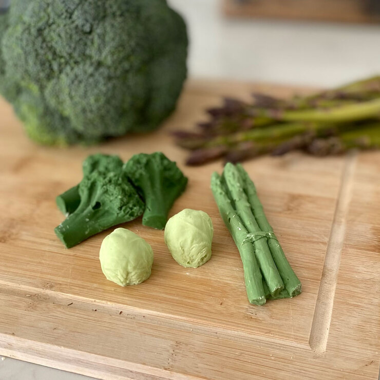 Choc on Choc Chocolate Greens 130g and 5 A Day Chocolate Vegetables, 100g