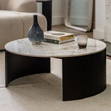 Gallery Marzio White Marble Coffee Table Gallery Marzio White Marble Coffee Table