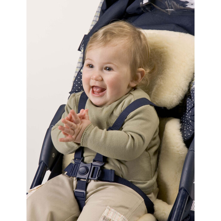 Bowron lambwool universal stroller fleece