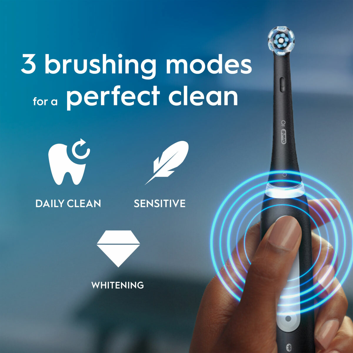 Oral B IO3 Duo Pack Power Toothbrush 3 brushing modes
