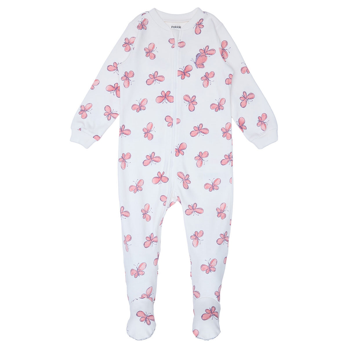 Pekkle Infant 2 Pack Sleeper in Butterfly, 18 Months