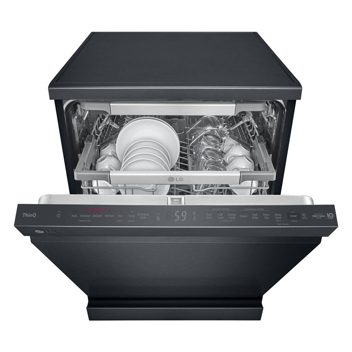 LG DF455HMS  14 Place setting dishwasher in Matte Black