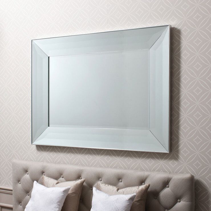 Gallery Ferrara Rectangle Mirror, 91 x 122cm Gallery Ferrara Rectangle Mirror, 91 x 122cm