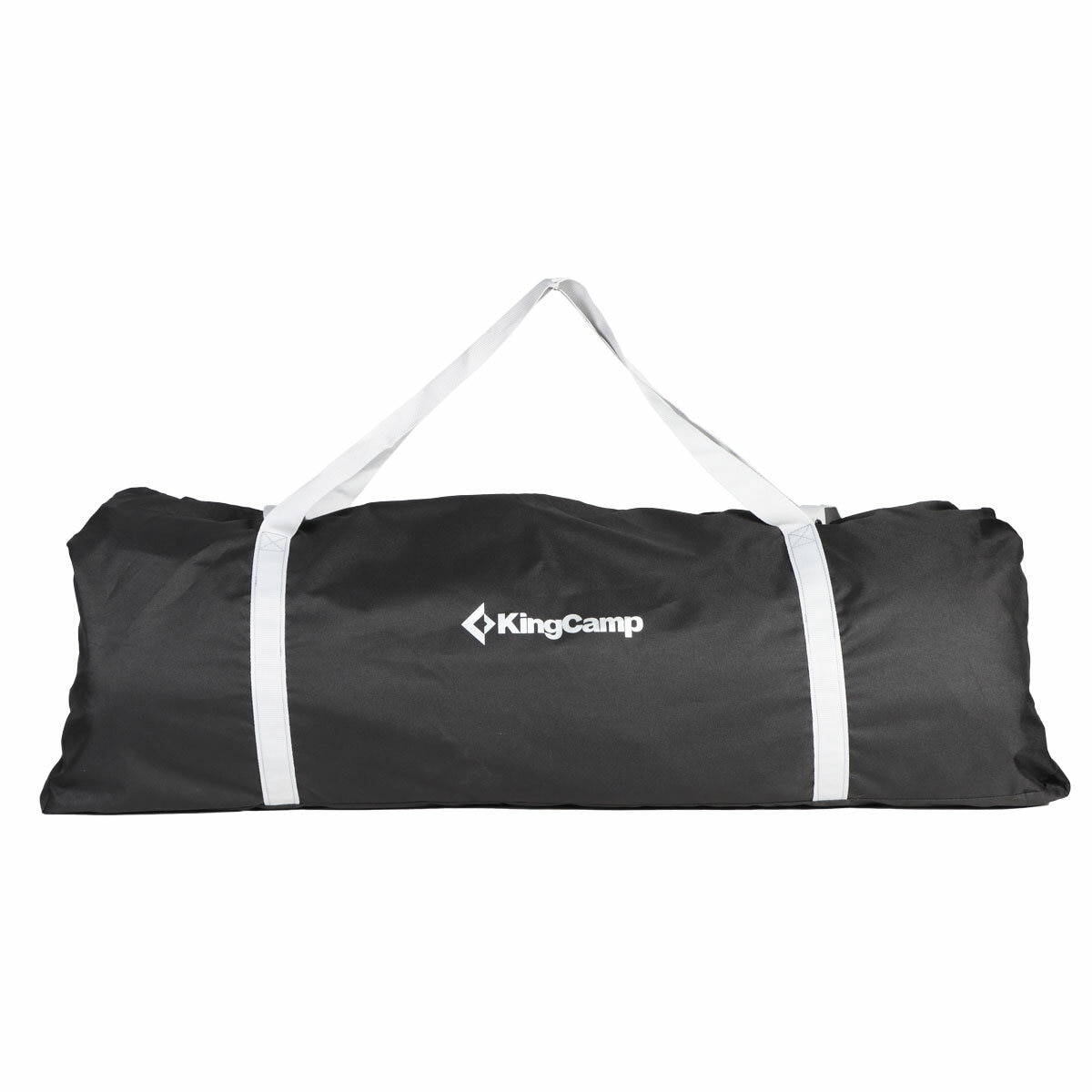 Studio image showing the bag the chair comes in