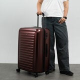 Rock Legacy Hardshell Suitcase 3pc set in Burgundy