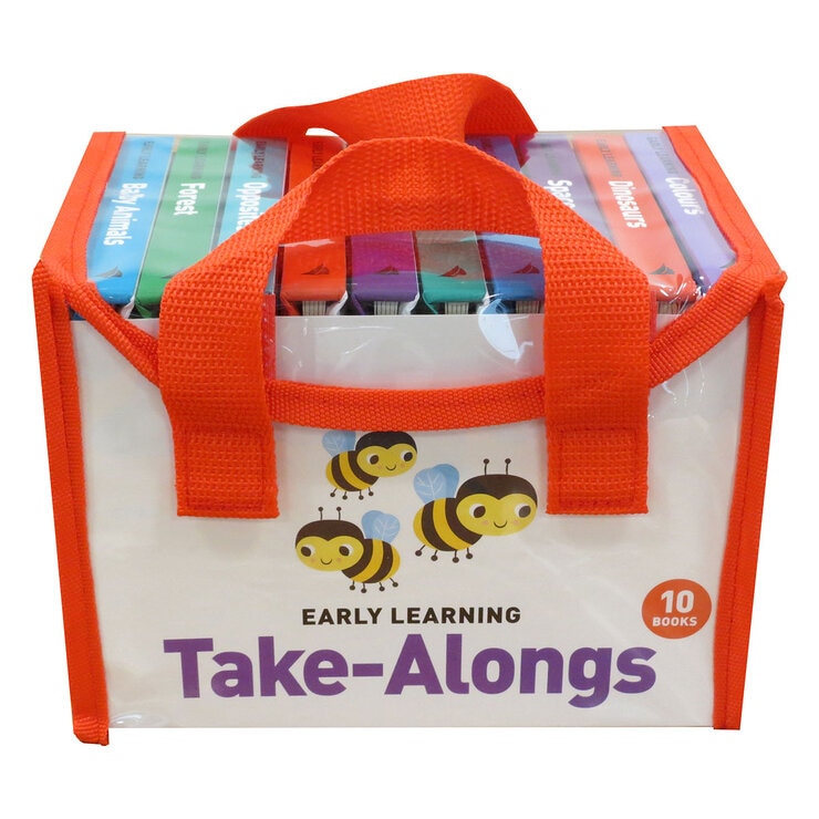 Carry Along x10 Board Books in 2 Options: Early Learning or My First Carry Along x10 Board Books in 2 Options: Early Learning or My First