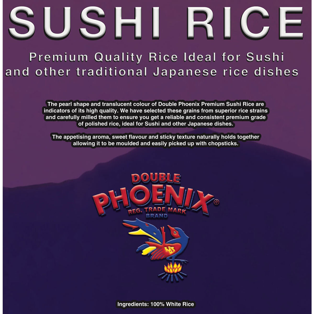 Phoenix Premium Sushi Rice, 10kg