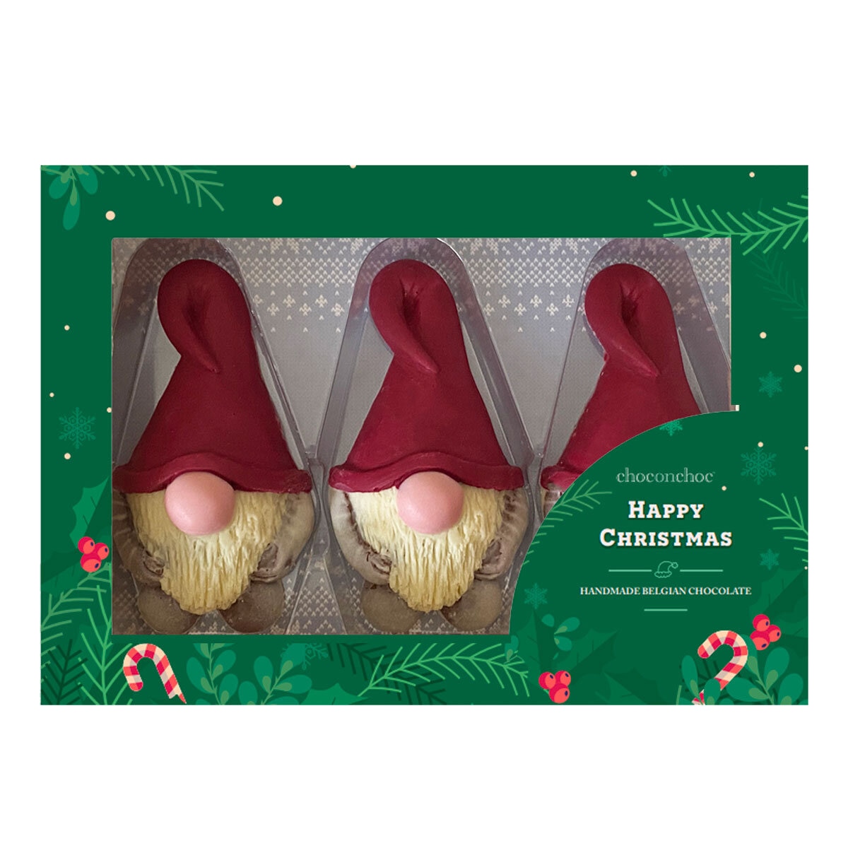 Choc on Choc Chocolate Christmas Gonks, 2 x 230g