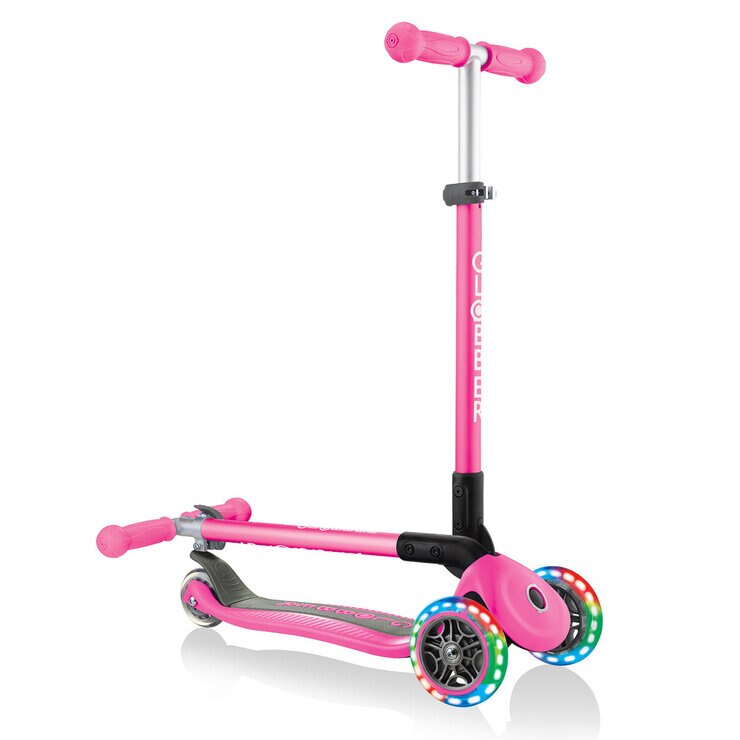 Buy Globber Primo Lights Scooter in Pink 3 Image at Costco.co.uk Buy Globber Primo Lights Scooter in Pink 3 Image at Costco.co.uk