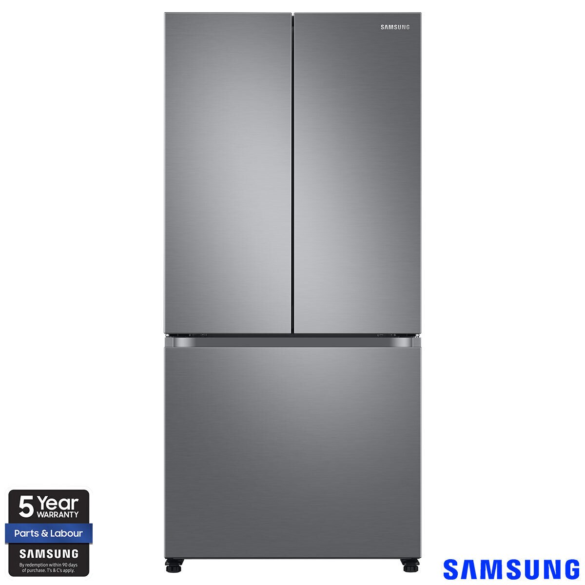 Samsung RF50A5002S9, MultiDoor Fridge Freezer, F Rating in Brushed...