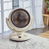 Lifestyle image of AirCraft Lume Mini Air Circulator on kitchen counter top Lifestyle image of AirCraft Lume Mini Air Circulator on kitchen counter top