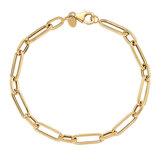14ct Yellow Gold Paperclip Bracelet
