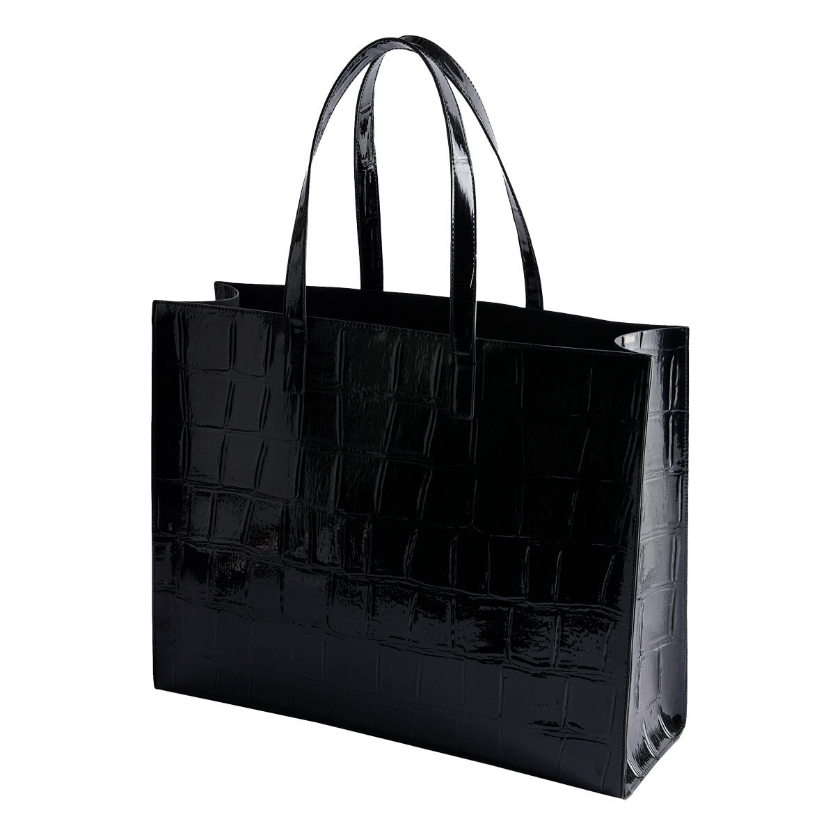 Ted Baker Allicon Tote in Glossy Black